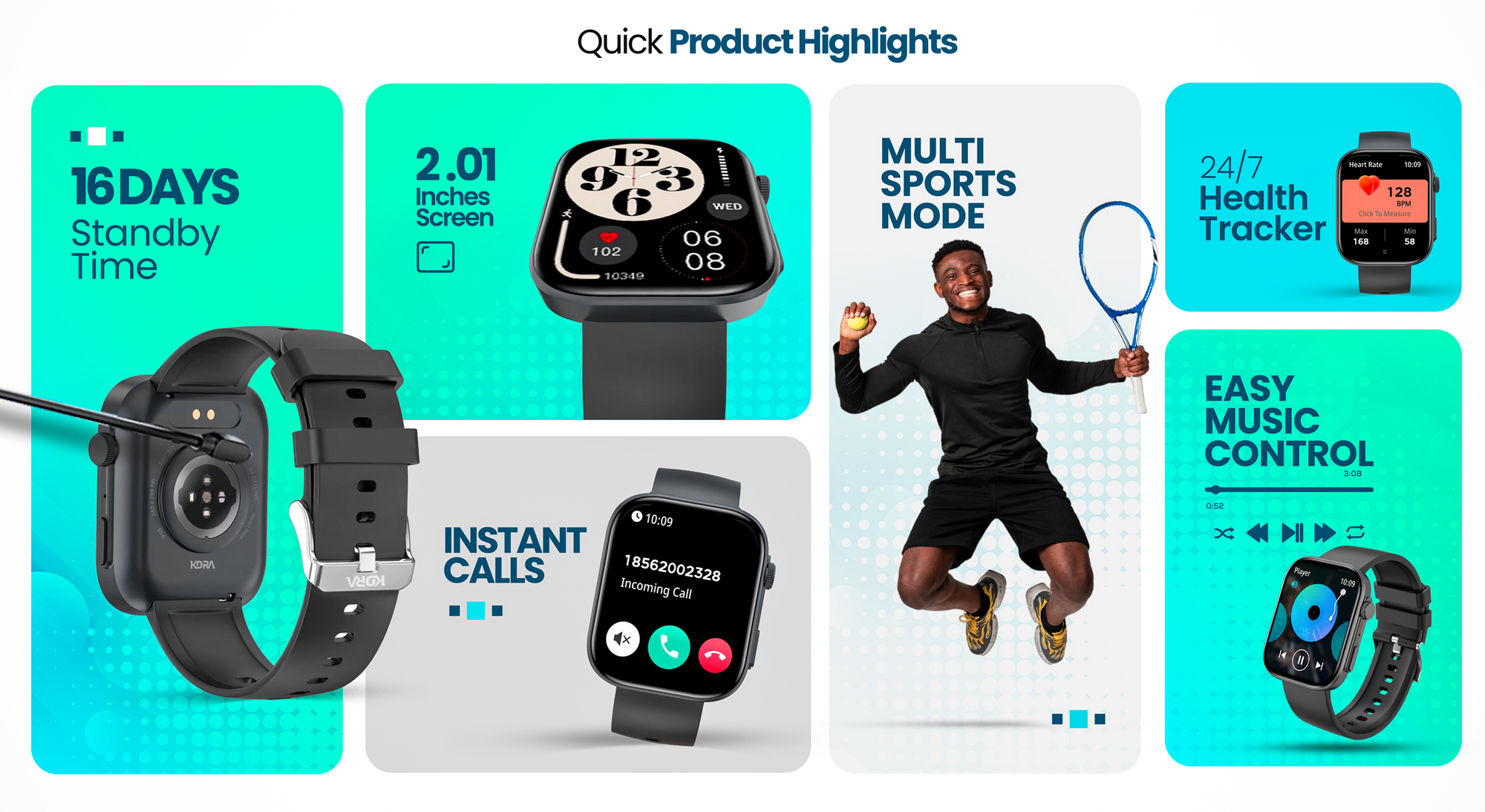 Best and Affordable Smart Watches in Ghana – with BT Calling, Health ...